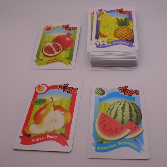 IGA Tiga Salade de Fruits Fruit Salad Creomax 2021 8 74659 00561 3 Card Game - Picture 11 of 16